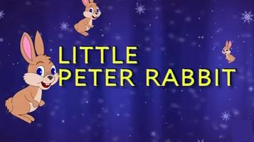 Little Peter Rabbit Kids Rhyme poster