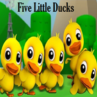 Five Little Ducks Kids Poem biểu tượng