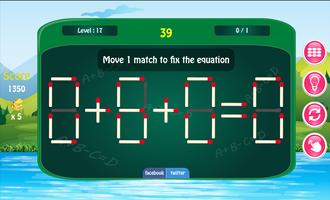 Matches Puzzle Game capture d'écran 1