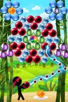 Ninja Stickman bubble shooter free Screenshot 3