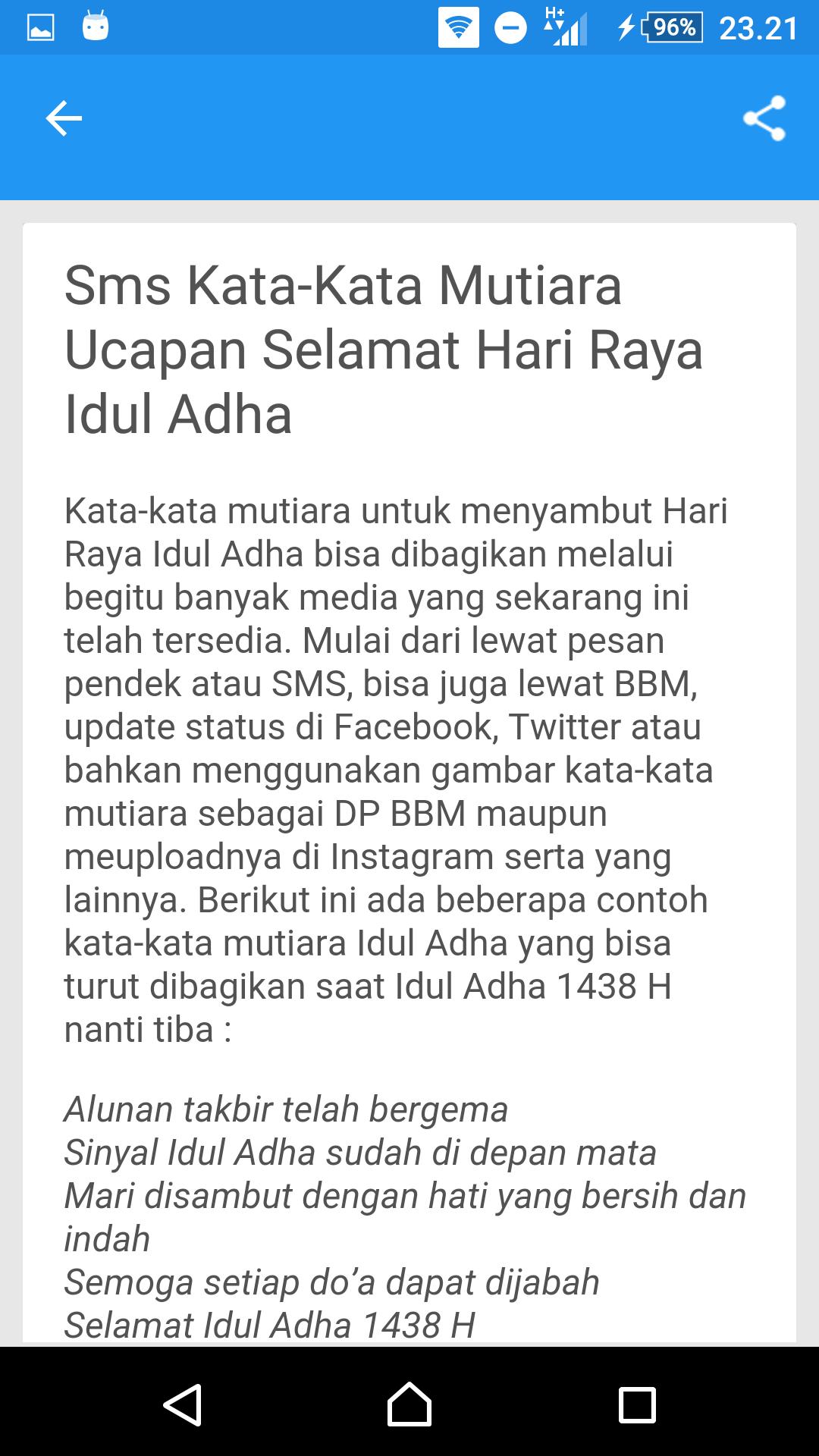 Ucapan Selamat Hari Raya Idul Adha For Android Apk Download