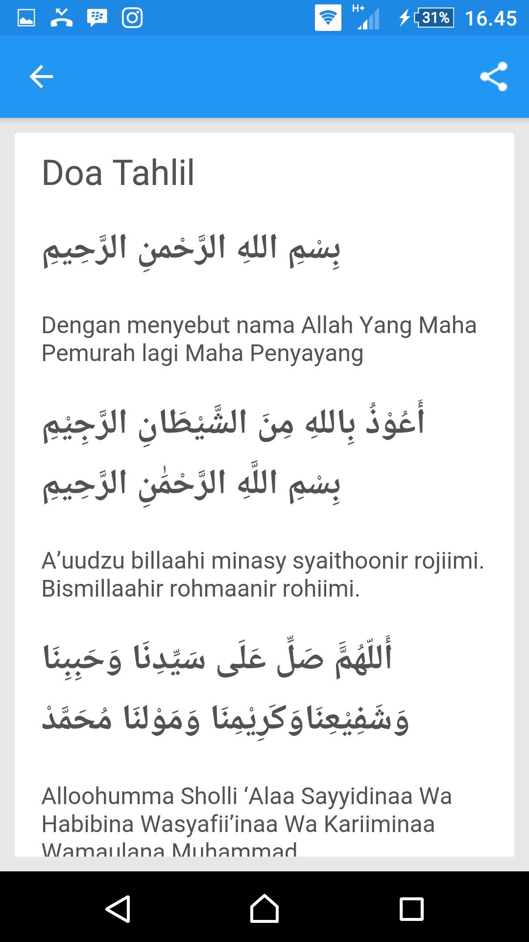 Bacaan Tahlil Ziarah Kubur For Android Apk Download