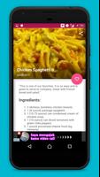 Spaghetti Recipes 2017 capture d'écran 2