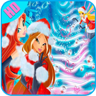 Christmas Winx Wallpapers Club HD 4k icône