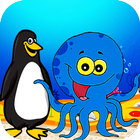 octopus and penguin in mission simgesi