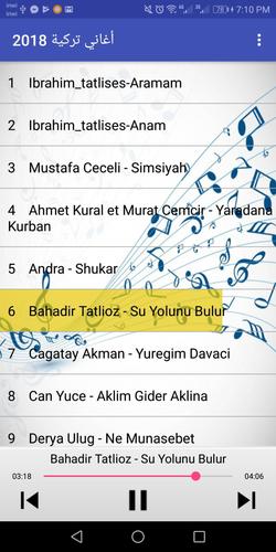 أفضل الأغاني التركية بدون نت Apk 1 4 Download For Android