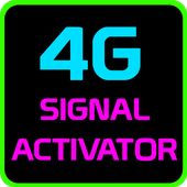 4G network Activation-icoon