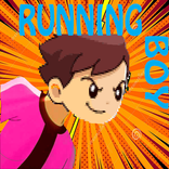 Running boy