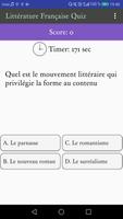Littérature Française Quiz (QCM) Affiche