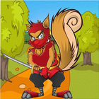 Ninja Squirrel Adventure icône