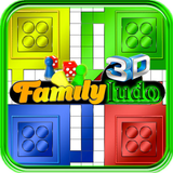 Family Ludo Fun 3D icône
