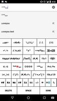 3 Schermata ASCII Art Keyboard