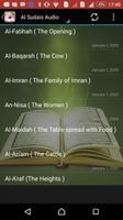 Quran Mp3 Abdul Al Sudais اسکرین شاٹ 1