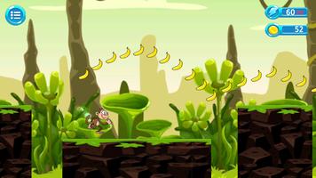 Jungle Monkey Run Advanture Ekran Görüntüsü 3