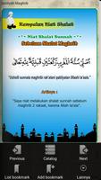 Kumpulan Niat Shalat poster