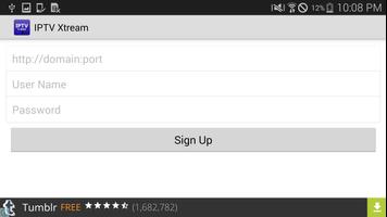 IPTV Xtream 스크린샷 1