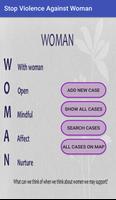 Stop Violence Against Woman Plakat