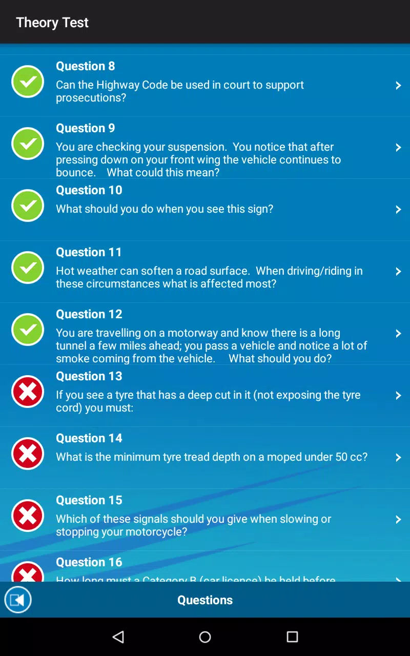 Official Jersey Theory Test APK for Android Download