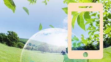 Transparent Screen 3DWallpaper Affiche