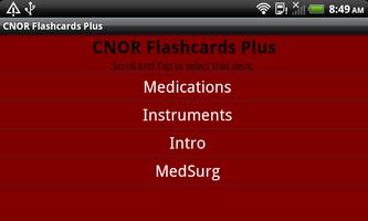 CNOR Flashcards Plus capture d'écran 3