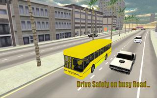 HighWay Bus Driver Simulator3D পোস্টার