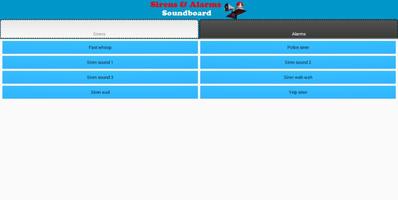 Sirens and Alarms Soundboard الملصق