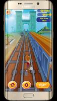 Ray-Man, Sonic And Sponge : Subway Pharaoh Rush 3D screenshot 1