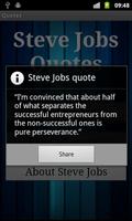 Steve Jobs Quotes capture d'écran 1