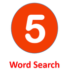 Word Search 5 Letter आइकन