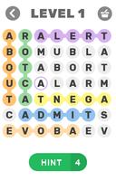 Word Search 5 Letter Affiche