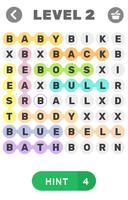Word Search - 4 Letters screenshot 1