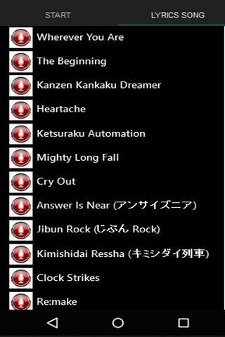 One Ok Rock Abhiseka Lyrics For Android Apk Download