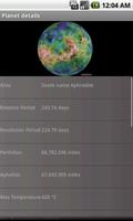 Solar System:Planets captura de pantalla 3