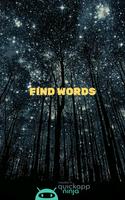 Find Words Affiche