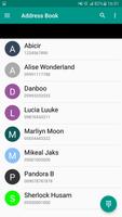 Address Book and Contacts Pro syot layar 2