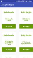 All Packages For Zong تصوير الشاشة 2