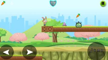 Jungle bunny run Ekran Görüntüsü 2