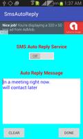 Sms Auto Reply poster