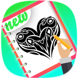 Cara menggambar tato