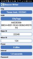CliqTags Beacon Writer screenshot 1