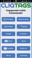 CliqTags Info (Swedish) Poster