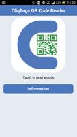 CliqTags QR Code Reader plakat