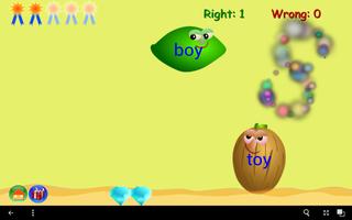 ABC Phonics Rhyming Words Free Screenshot 1