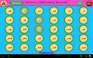 ABC Phonics Rhyming Words Free Screenshot 2