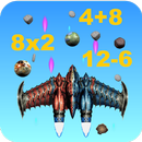 APK Space Jet Fighter Math Game