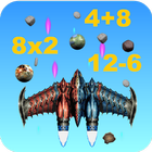 Space Jet Fighter Math Game icône