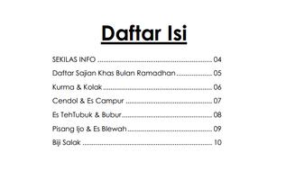 Sajian Khas Bulan Ramadhan screenshot 2