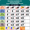malaysia calender 2019