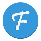 Flat Blue Theme icône
