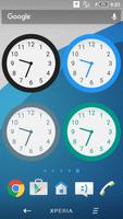 Material Clock Widgets - P1 海報